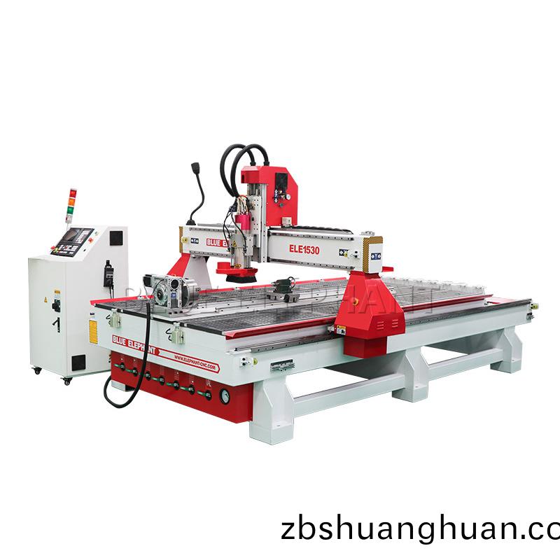 1530自動換刀開料機帶鏇轉軸