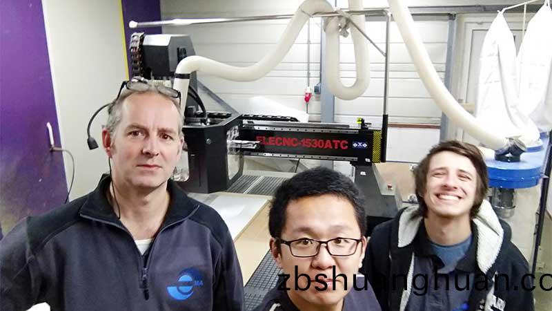 藍象客(ke)戶來訪